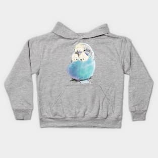 Watercolor Parrot Kids Hoodie